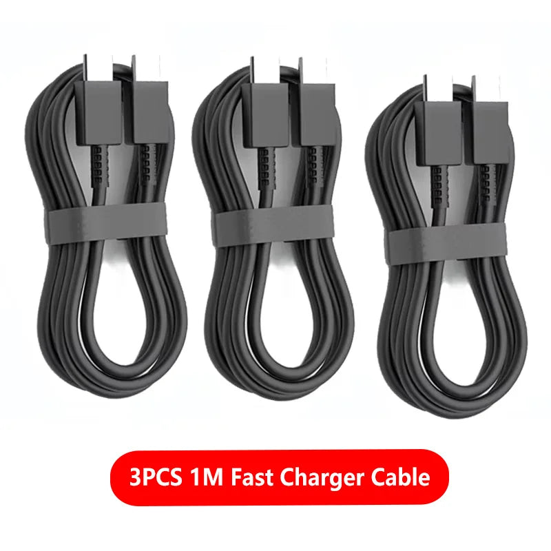 PD 100W USB C Fast Charge Cable Samsung Galaxy S22 S23 Charging Data