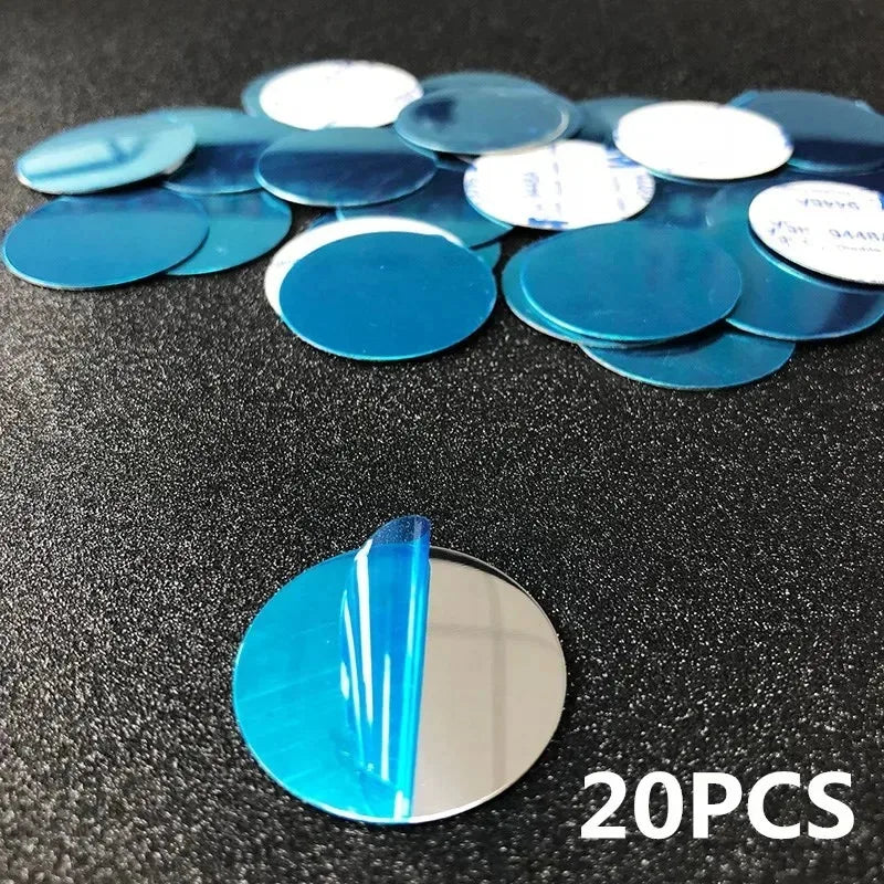 Magnetic Metal Plates for Phone Holders – 30mm Iron Discs