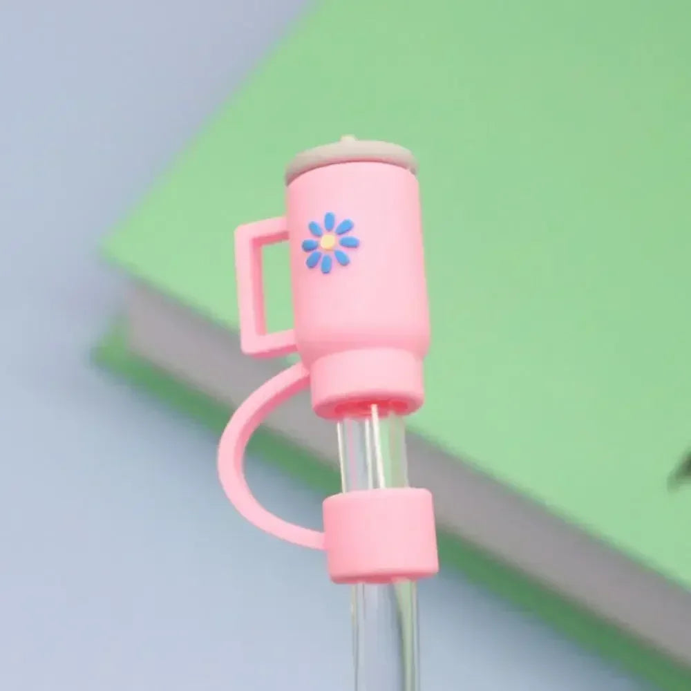 Silicone Straw Cover Caps 10mm – Fits Stanley Cup Straws Straw Tip Cover Zpaxo