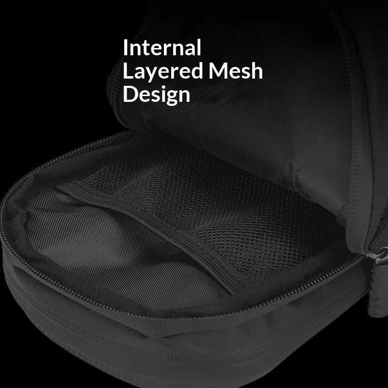HOMEFISH Motorcycle Leg Side Bag EVA Hard Shell Outdoor Casual Waist