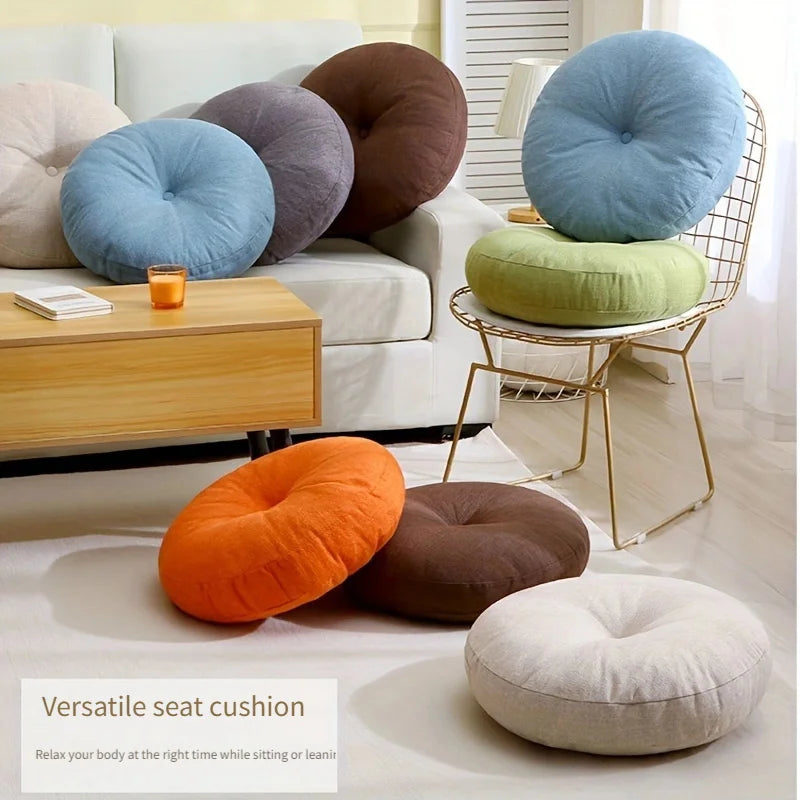Contemporary Floor Cushion Hand Wash Only No Print Polyester Filling