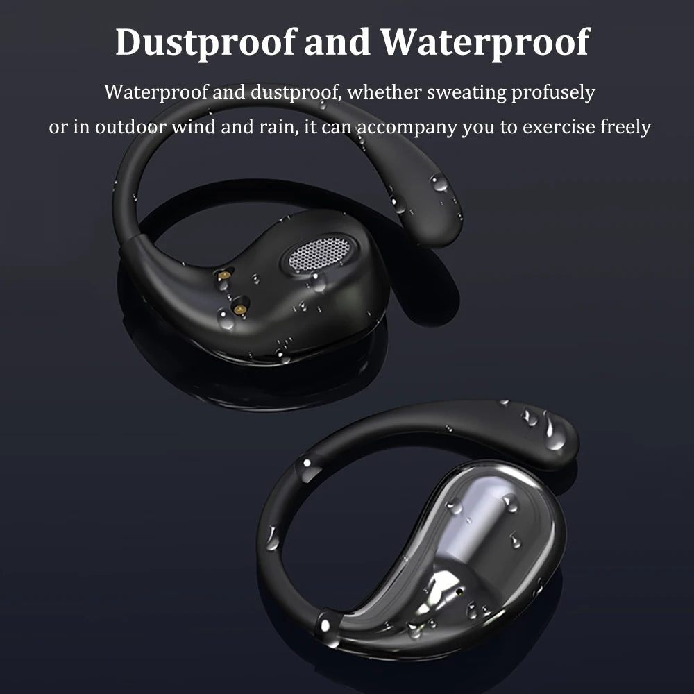 Bluetooth 5 4 Ear Hook Headphones TWS Wireless Earphones Hifi Stereo