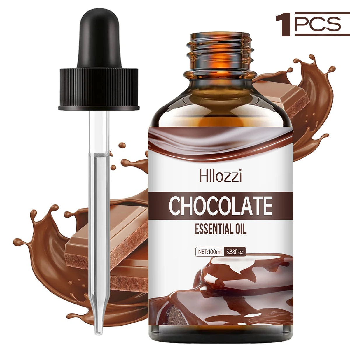 CHOCOLATE ESSENTIAL OIL a high-quality moisturizing nourishing massage oil with a refreshing scent, suitable for all skin types Zpaxo 100ml CHOCOLATE Other