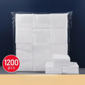 1200PCS Thin/Pearl Disposable Tattoo Clean Cotton Pads Microblading Supplies Soft Facial Makeup Remover Cleansing Cottons Zpaxo 1200PCS