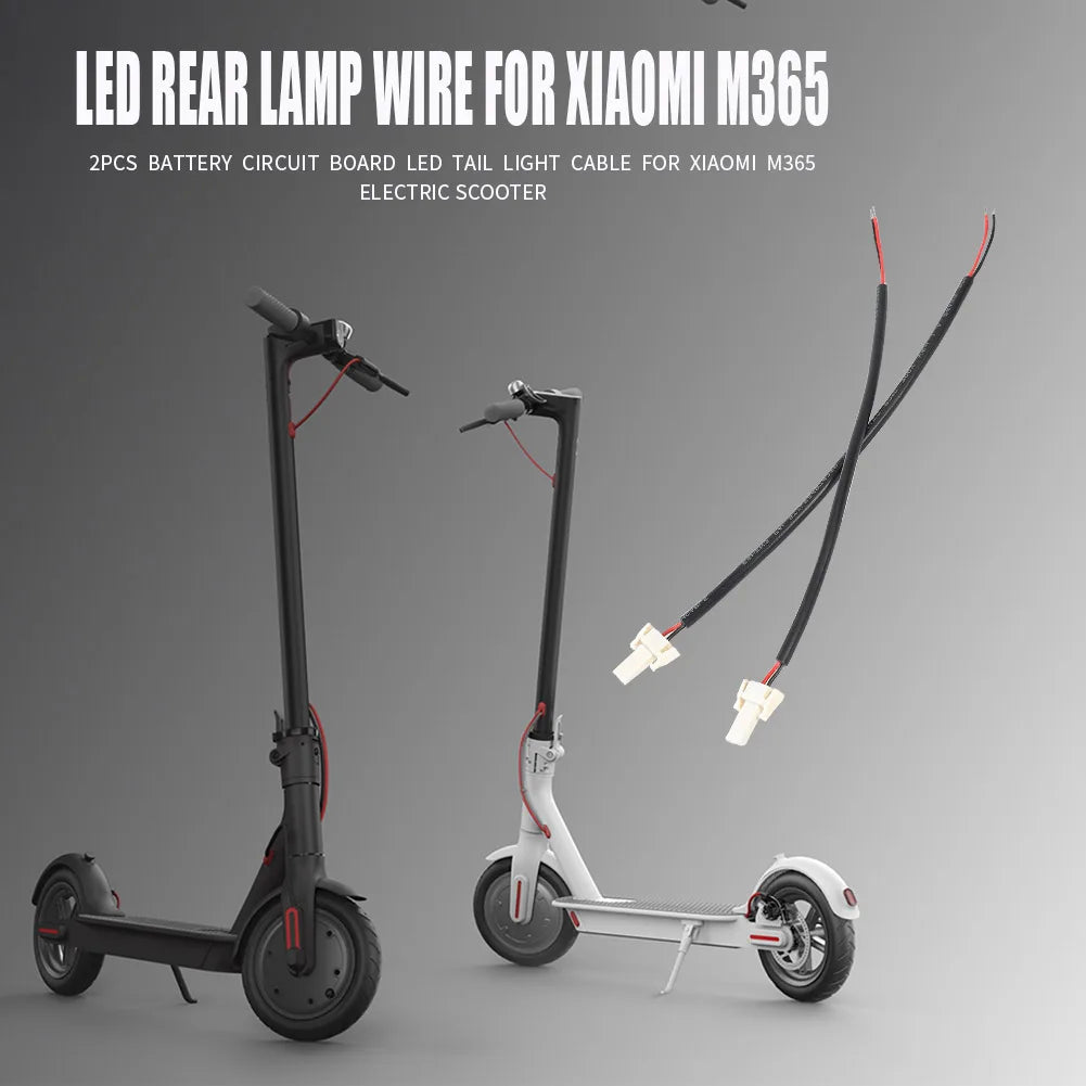 Battery Tail Light Cables Classic Circuit Board LED Cable Xiaomi M365