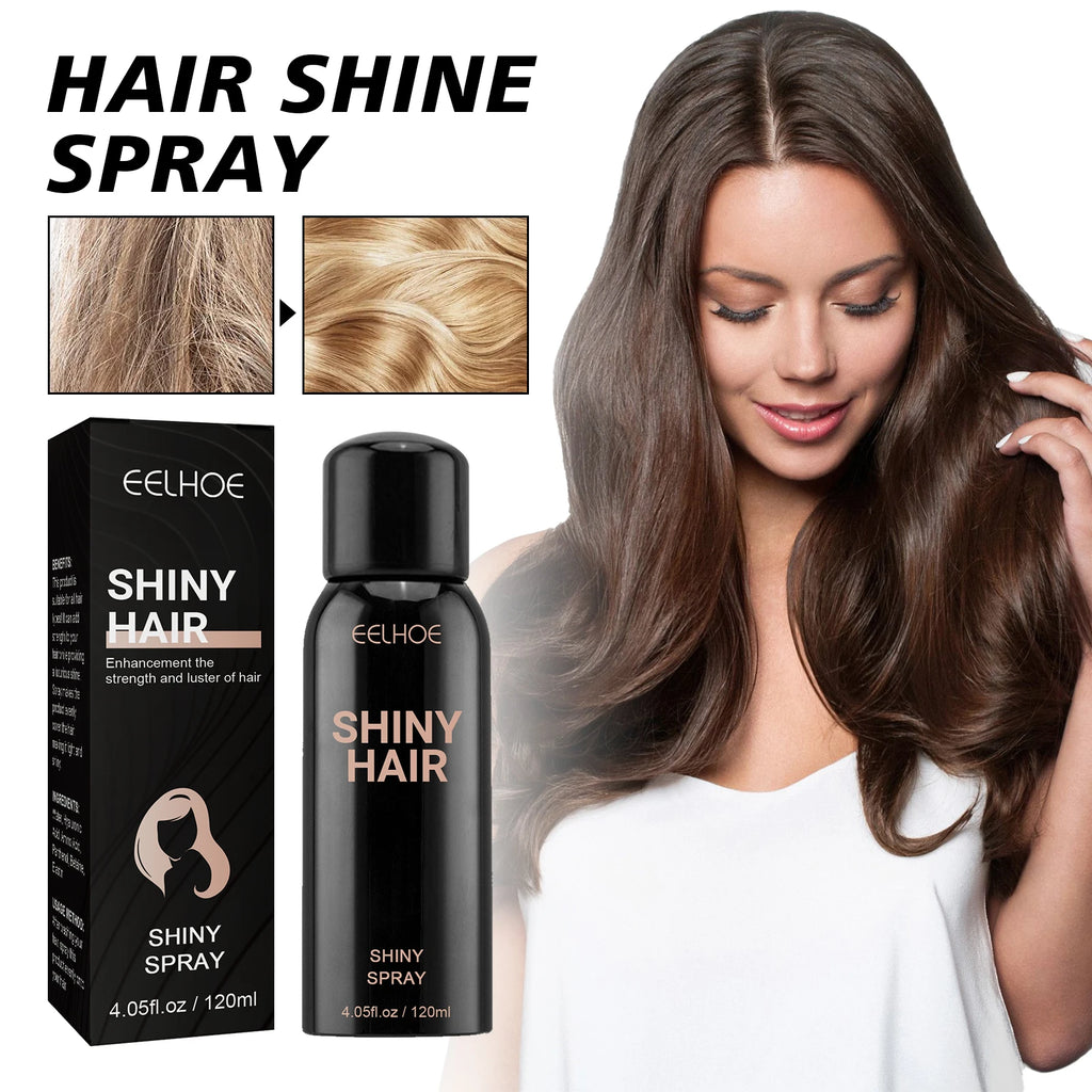 Shiny Hair Hold Spray Hair Building Fiber Applicator Hair Fixing Spray Hair Hold Spray Water Salon Hair Styling Product Zpaxo 120ML