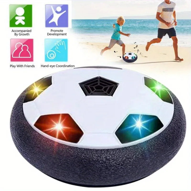 Suspension Football Air Floating Soccer Ball Glowing Lights Birthday