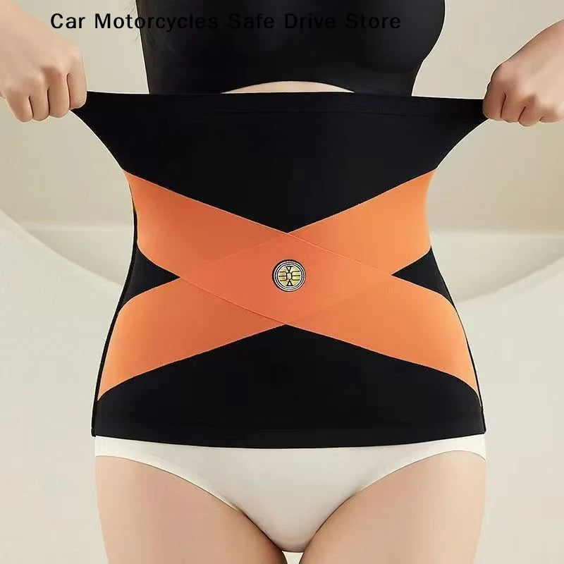 CMHigh Elasticity Seamless Postpartum Body Shaper Thin Belly