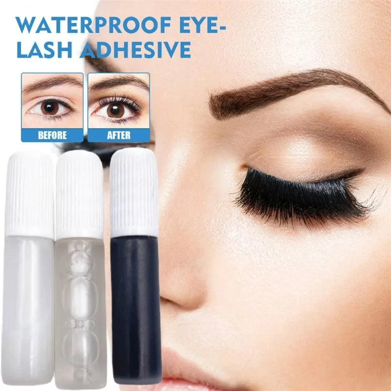 1- Clear False Eyelash Extension Glue Lasting Fast Dry Strong Lash