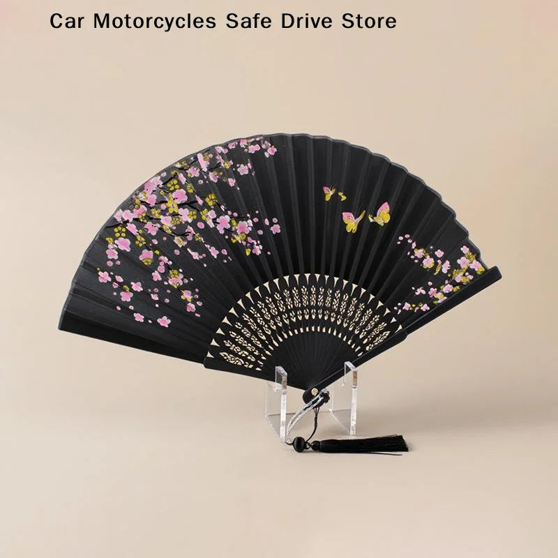 Hand Fan Display Stand Bracket Clear Acrylic Holder Storage Support
