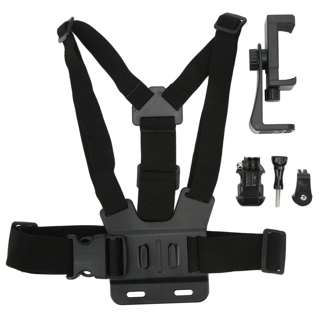 Mobile Phone Chest Strap Detachable Stand Convenient Quick Release