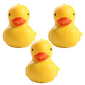 1 Pc Cartoon Yellow Duck Keychains Animal Shape Sound Light-up Keychains Model Doll LED Duck Keyrings Zpaxo Yellow