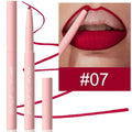 DUNUF 12 Velvet Matte Lipliner Pencil Waterproof Non-stick Cup