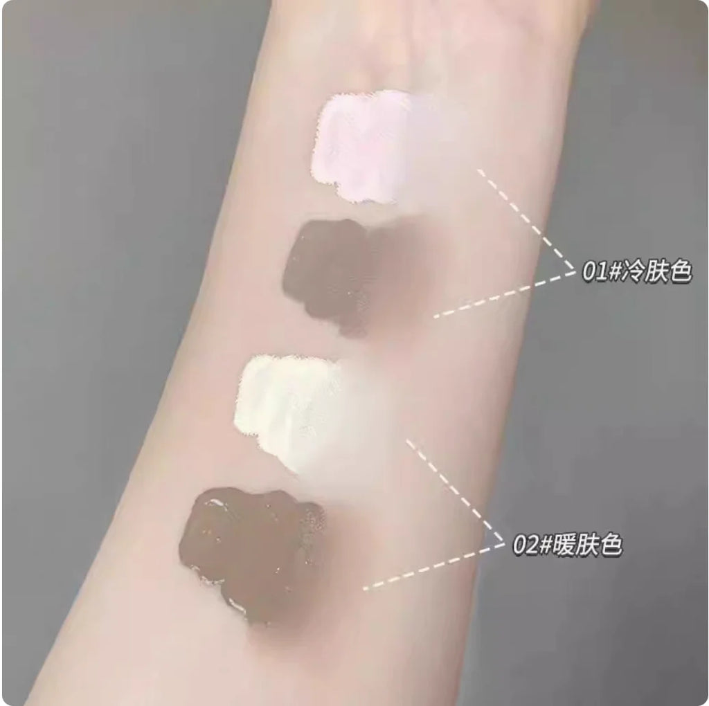 JUDYDOLL Two-tone Liquid Contouring Face Shadow Highlighter Matte Zpaxo