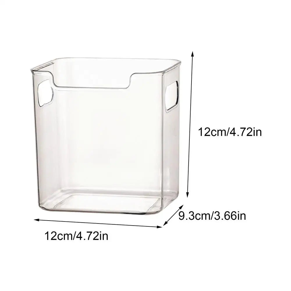 Refrigerator Bins Handles Clear Door Containers Organizer Kitchen