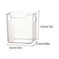 Refrigerator Bins Handles Clear Door Containers Organizer Kitchen