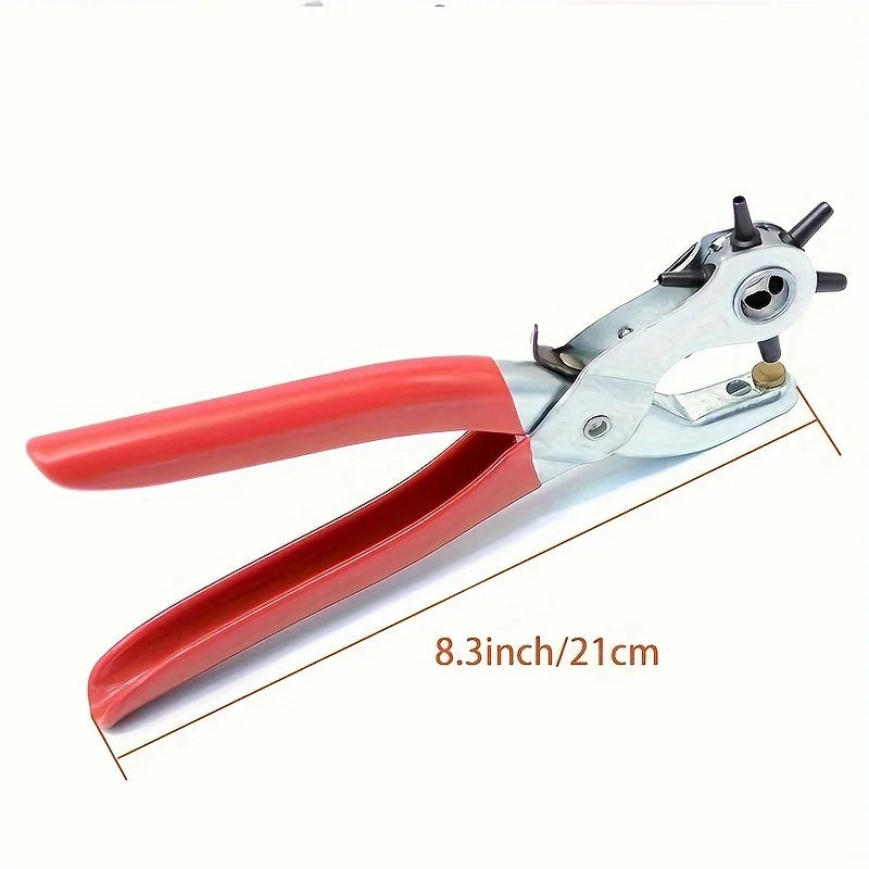 Leather Hole Punch Tools Multifunctional Ordinary Carbon Steel Belt Zpaxo 1 pc