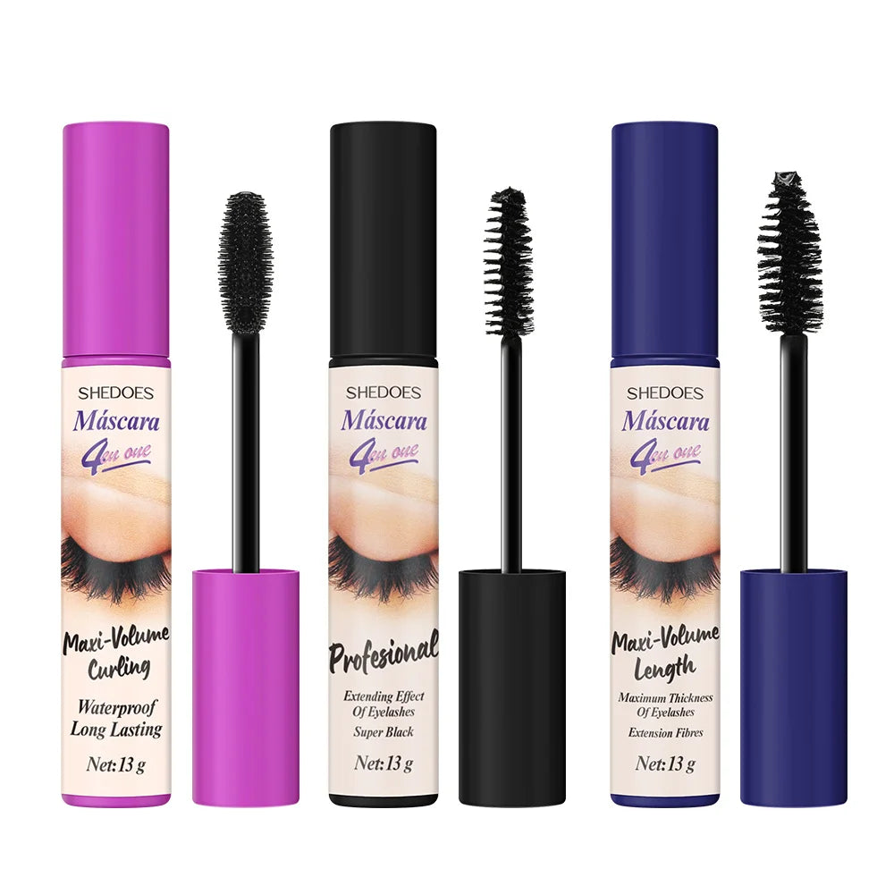 4D mascara is long-lasting, slender, curled and dense, waterproof, sweat-proof and non-smudging. Zpaxo