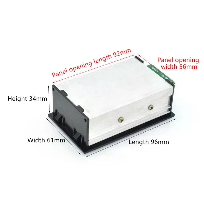 Motor DC6-60V PWM Speed Controller Encoder Knob Control Adjustable Zpaxo