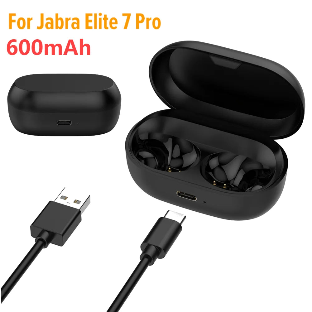 Charger Case Jabra Elite 7 Earbuds Type-c Port Wireless Replacement Zpaxo Default Title