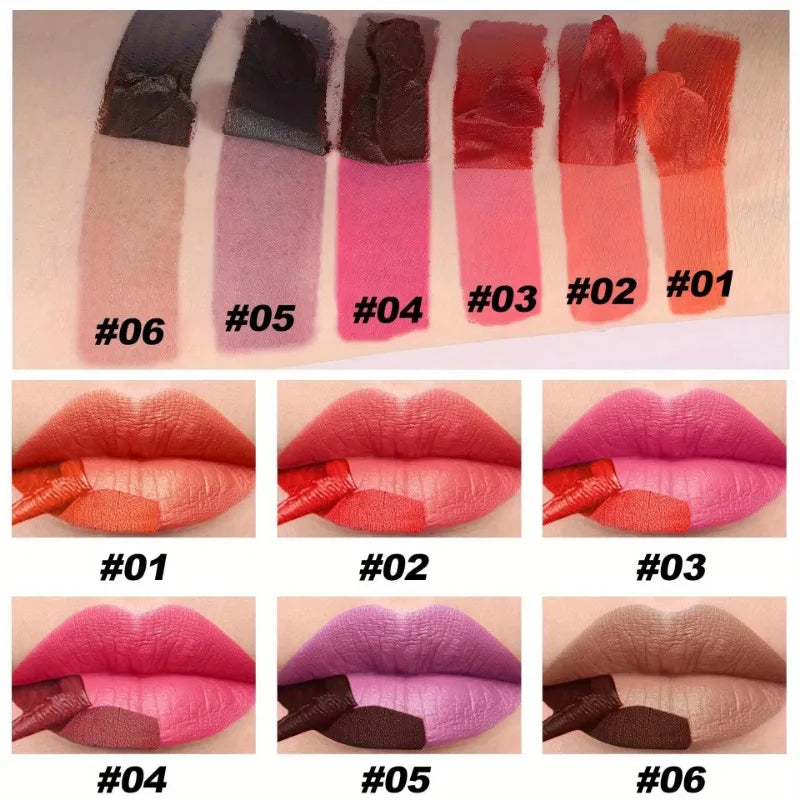 Red Peel-off Lip Gloss Natural Lip Dye Tattoo Tinted Lipstick Non-stick Cup Waterproof Matte Liquid Lipstick Makeup Cosmetics Zpaxo