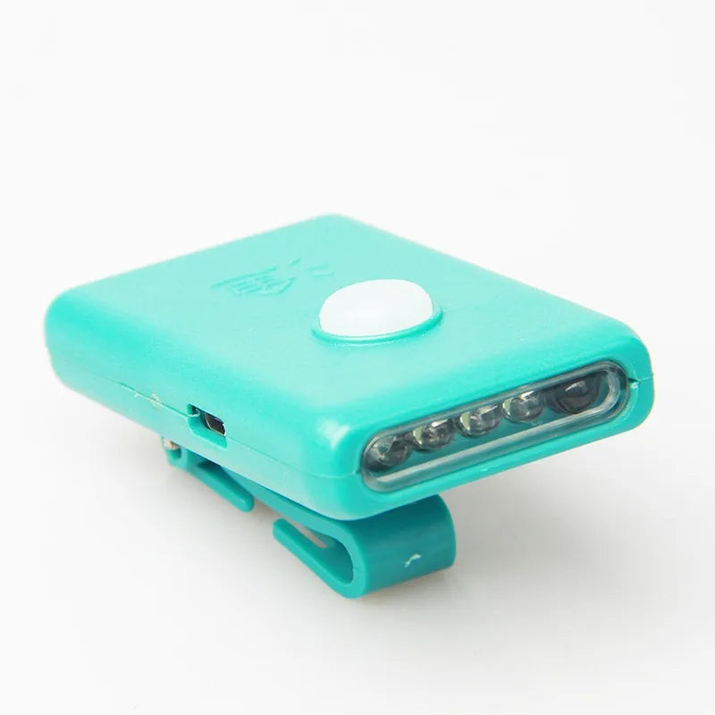 LED Hat Brim Clip Light – USB Rechargeable Camping & Fishing Headlamp LED Hat Clip Light Zpaxo Hat brim lamp China Mainland Blue
