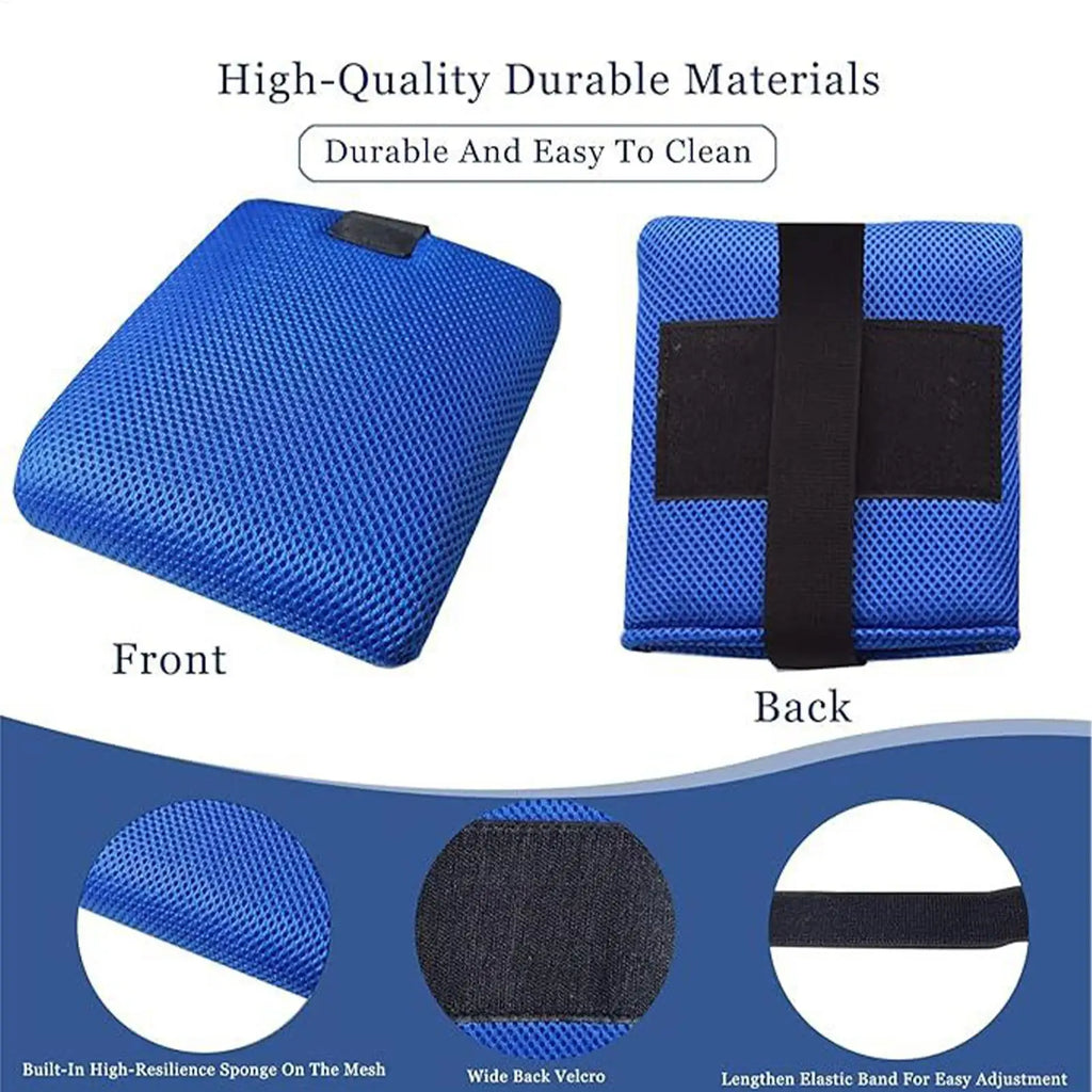 Wheelchair Footrest Pad Soft Non Slip Foot Pedal Cover 1 Pair Elderly