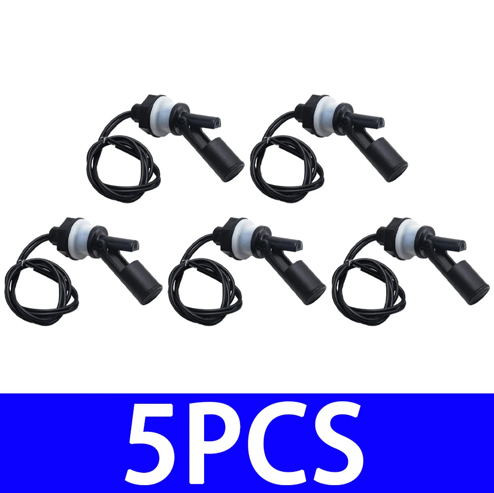 1Pcs /5pcs/10PCS Tank Pool Horizontal Water Level Switch Liquid Level Sensor Liquid PP Plastic Ball Float Switch For Arduino Zpaxo 5pcs