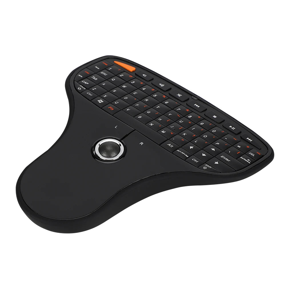 Wireless Keyboard N5901 QWERTY Trackball Mini USB Multimedia TV
