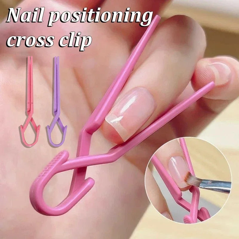 10/20/50Pcs Oil Polish Spill Proof Clip Set Oil Polish Spill Proof Protector Nail Protect Lightweight Mixed Color Manicure Tools Zpaxo