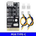 Type-c Wireless Bluetooth MP3 Audio Receiver Board Module BLT 4 2 Zpaxo 1PCS M38 type-c