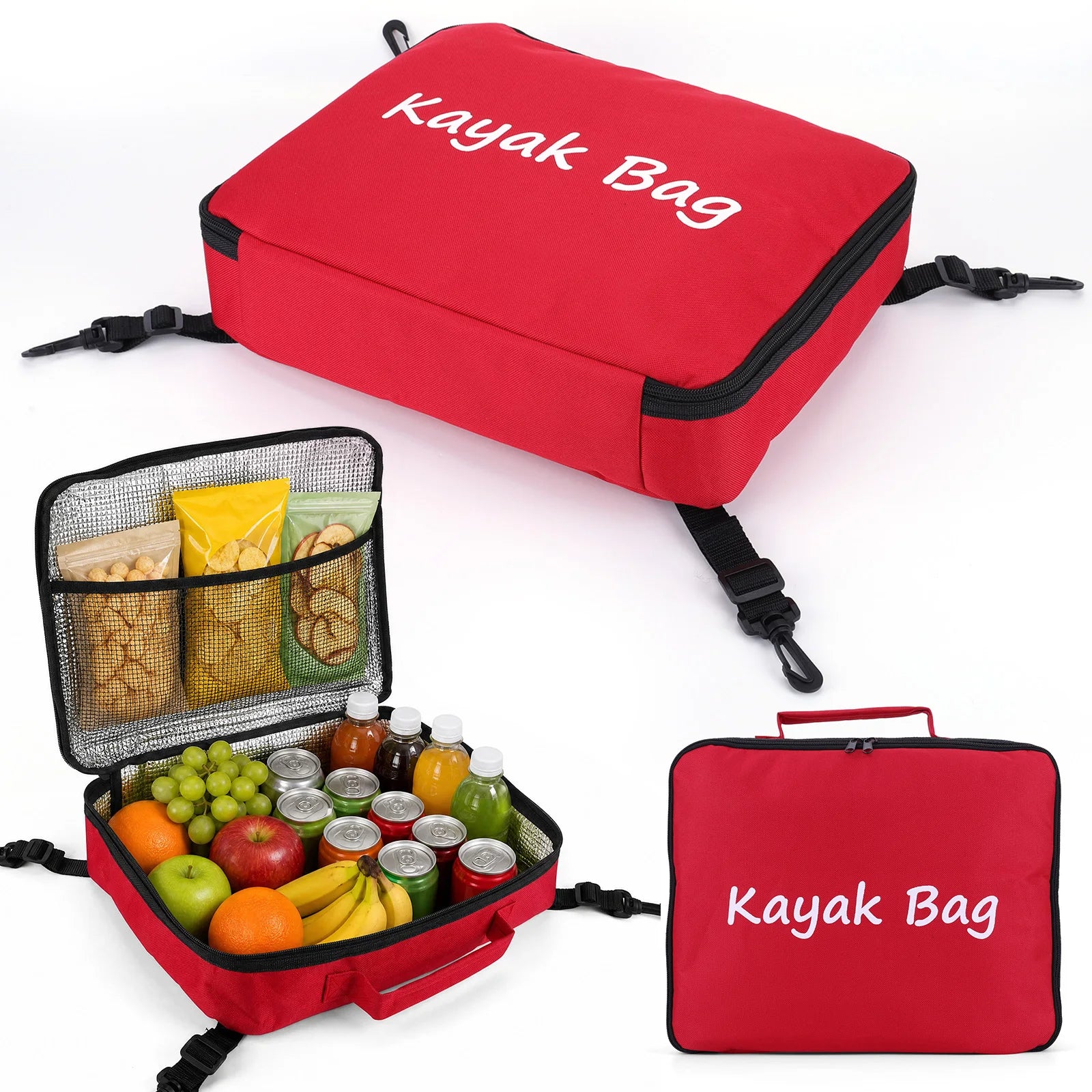 Waterproof SUP Surf Deck Cooler Bags Triangular Patches Rotary Hook