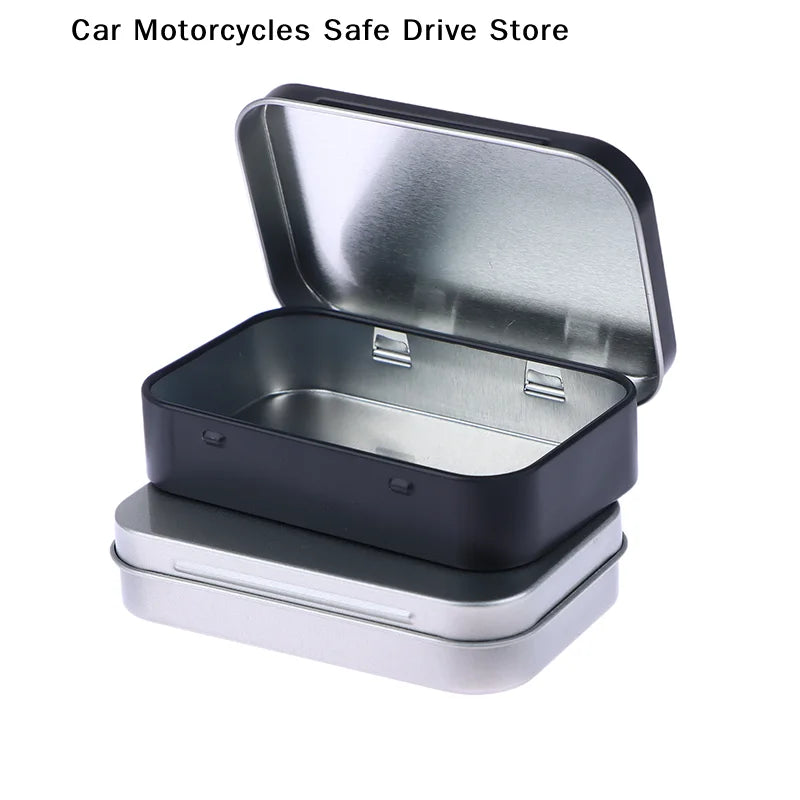 CMSilver Jewelry Keys Coins Metal Box Tin Wedding Candy Storage Can