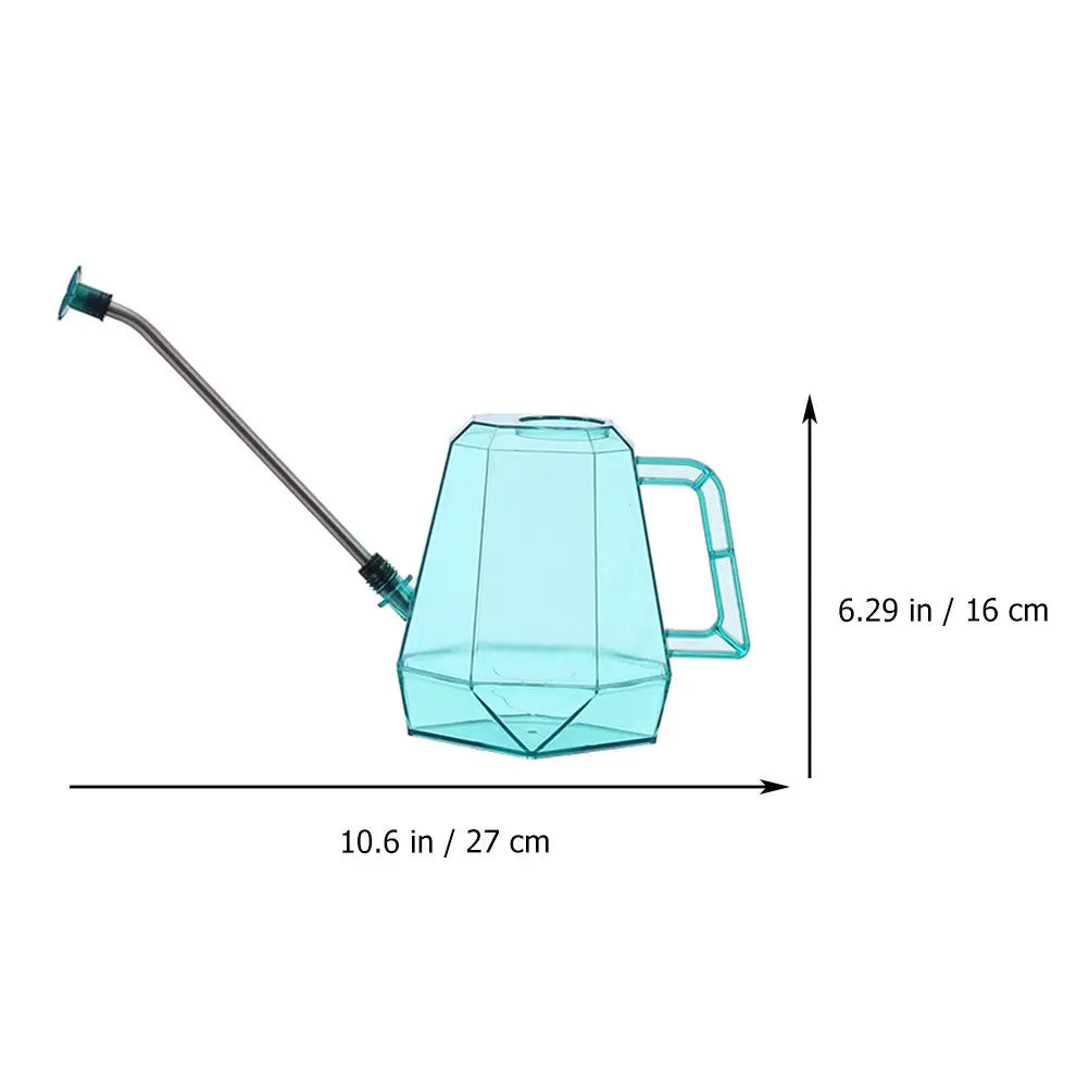 1Pcs Gardening Watering Container Long Nozzle Design Rust-Resistant Stainless Tip Delicate Spray for Plants Flowers Indoor Zpaxo Blue