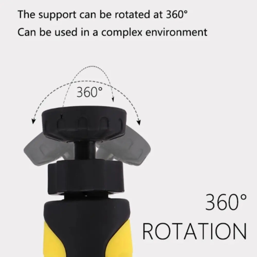 Folding Flashlight Portable COB LED Work Light Magnetic Base Bright Zpaxo