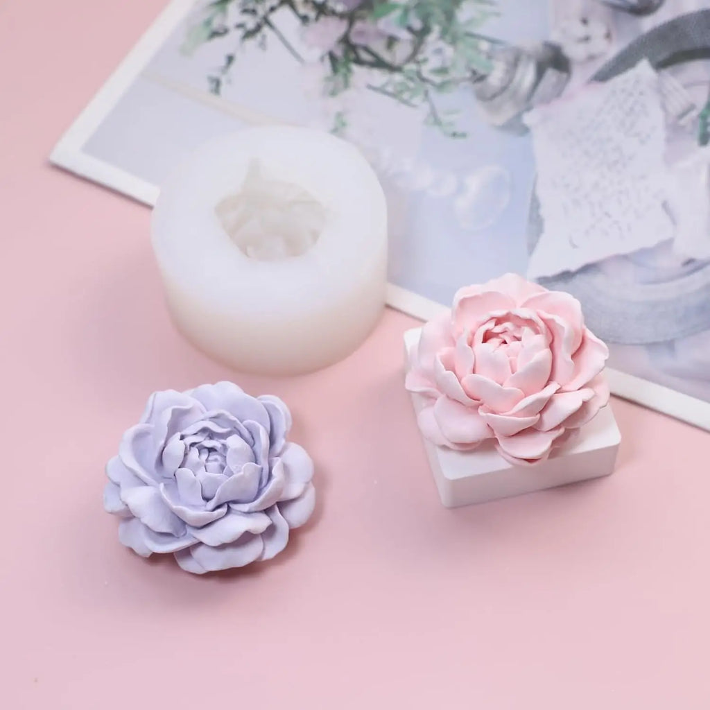 Flower Silicone Mold for Candles, Resin, Soap & Gypsum