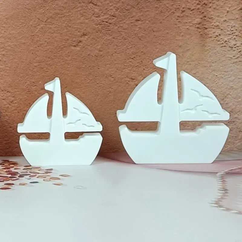 Sailing Boats Silicone Moulds Plasters Molds Ornament