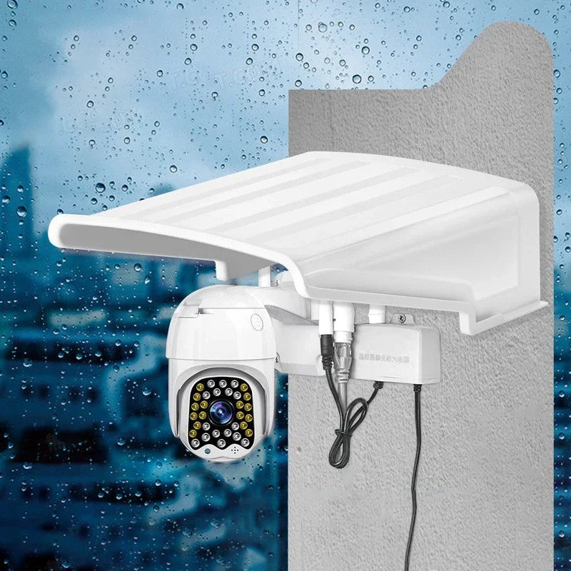 Protective Covers Shield Wall Waterproof Rainproof Cover Turret Dome Cameras Protection Box Security Camera Protection Case Zpaxo