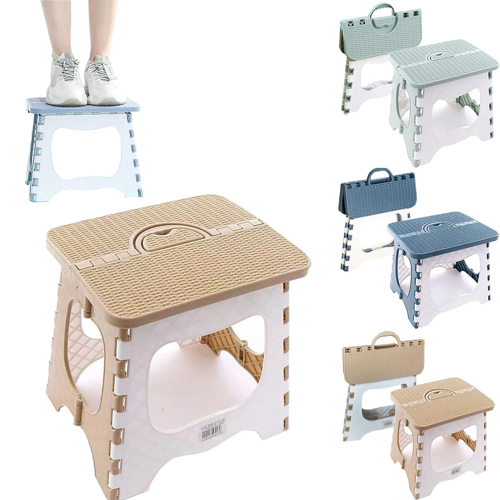 Foldable Step Stool – 300 lb Capacity, Anti-Slip Reinforced