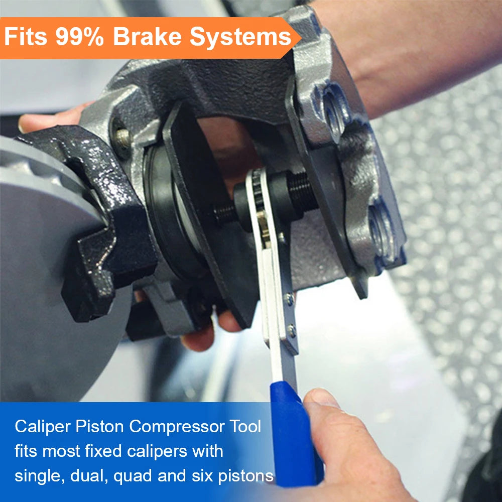 Press Brake Caliper Wrench Spreader Tool Car Ratchet Piston Single