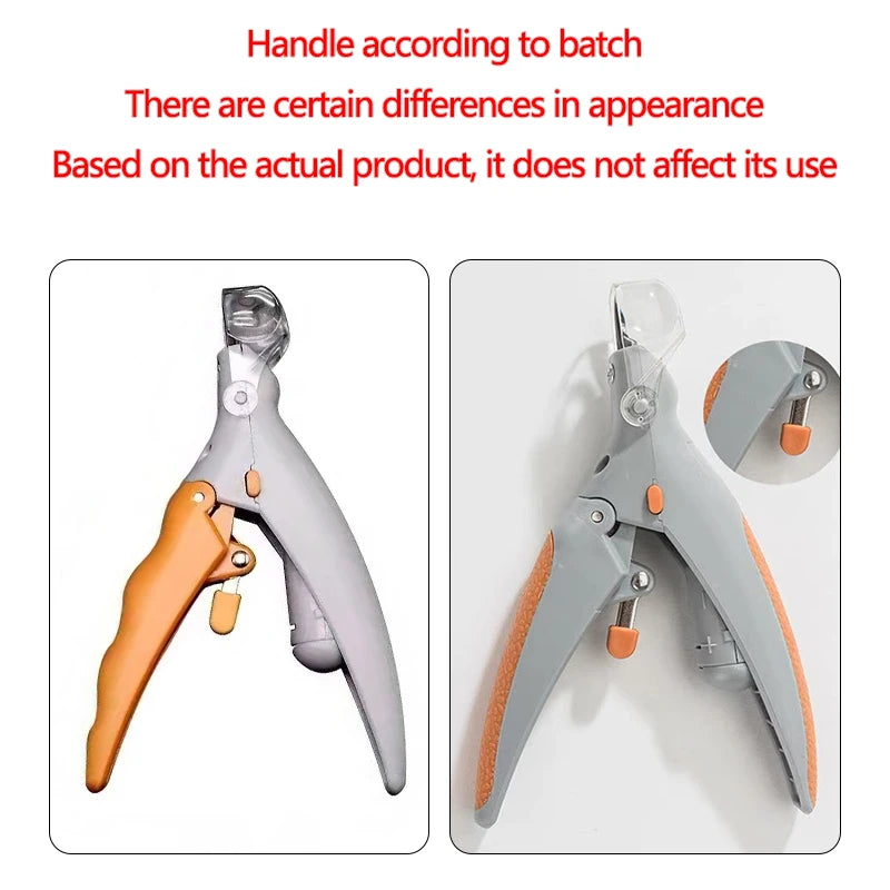 LED Light Dual-Sided Pet Nail Clippers for Cats And Dogs 5x Magnification Easy Nail Trimming Tool for Your Furry Friends Zpaxo