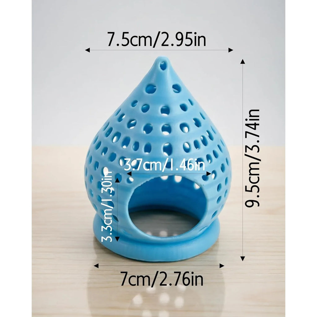 Floating Betta Hide Shrimp Cave Hammock 3D Printed Feeder Small Fish