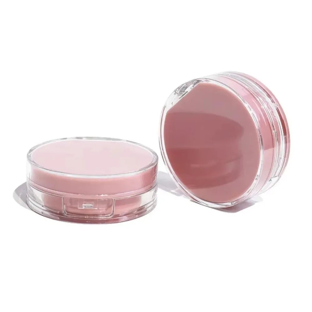 DIY Mini Empty Puff Box Transparent Mirror Cosmetic Container Sponge Zpaxo