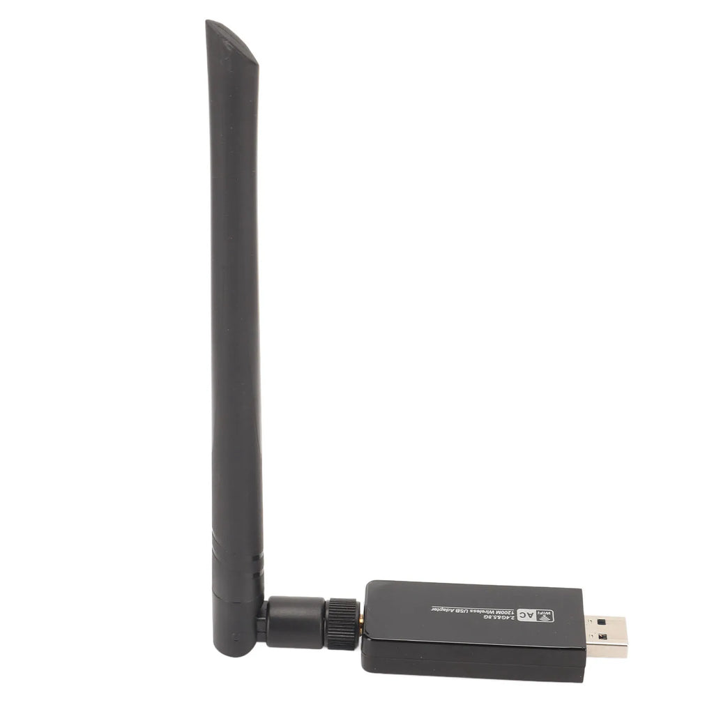 1200M Wireless Network Card W50L 5DB RTL8812AU Dual Band USB 3.0 Interface WiFi Adapter for Android for Win Zpaxo Default Title