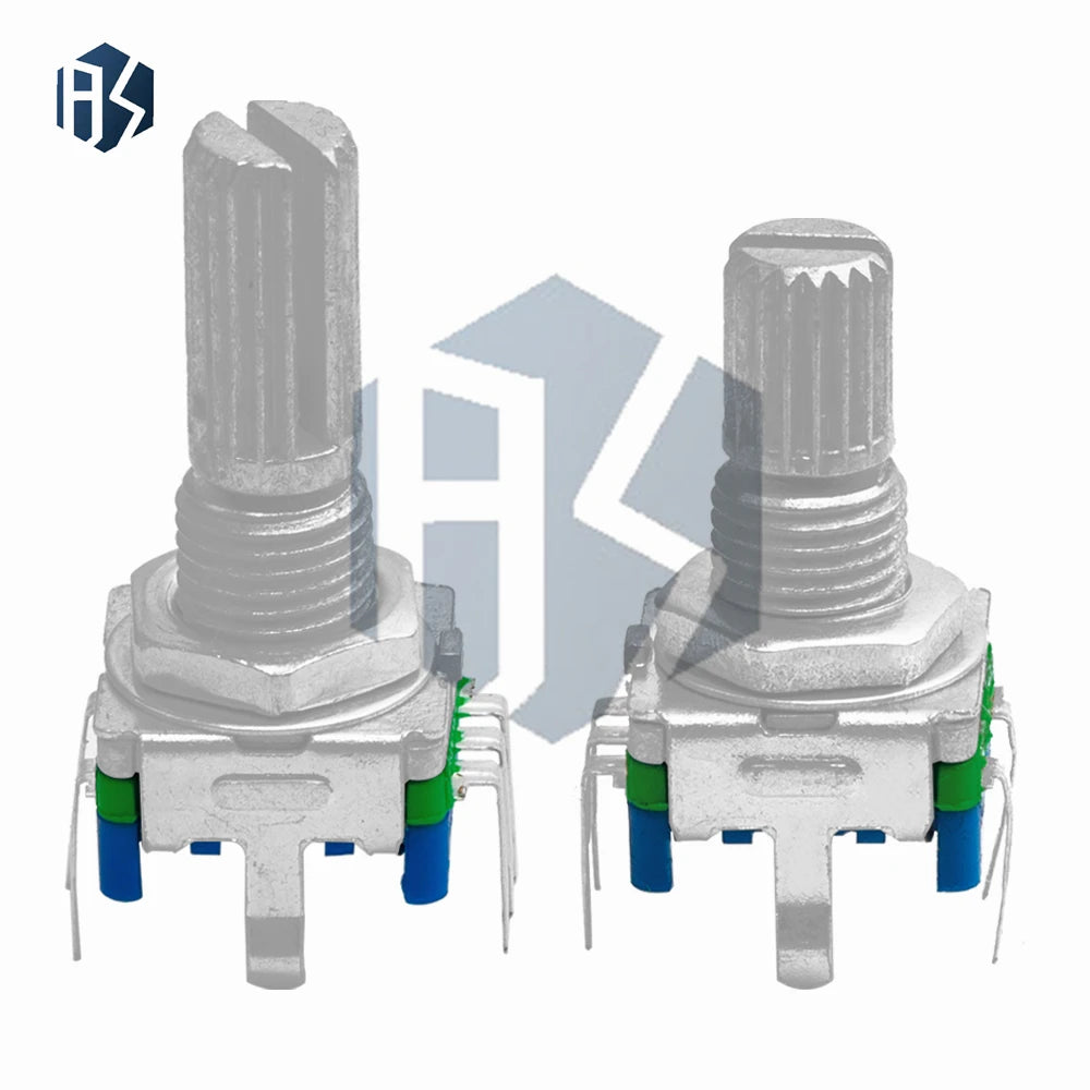 Rotary Encoder Coded Switch EC11 Audio Digital Potentiometer Five-pin Zpaxo