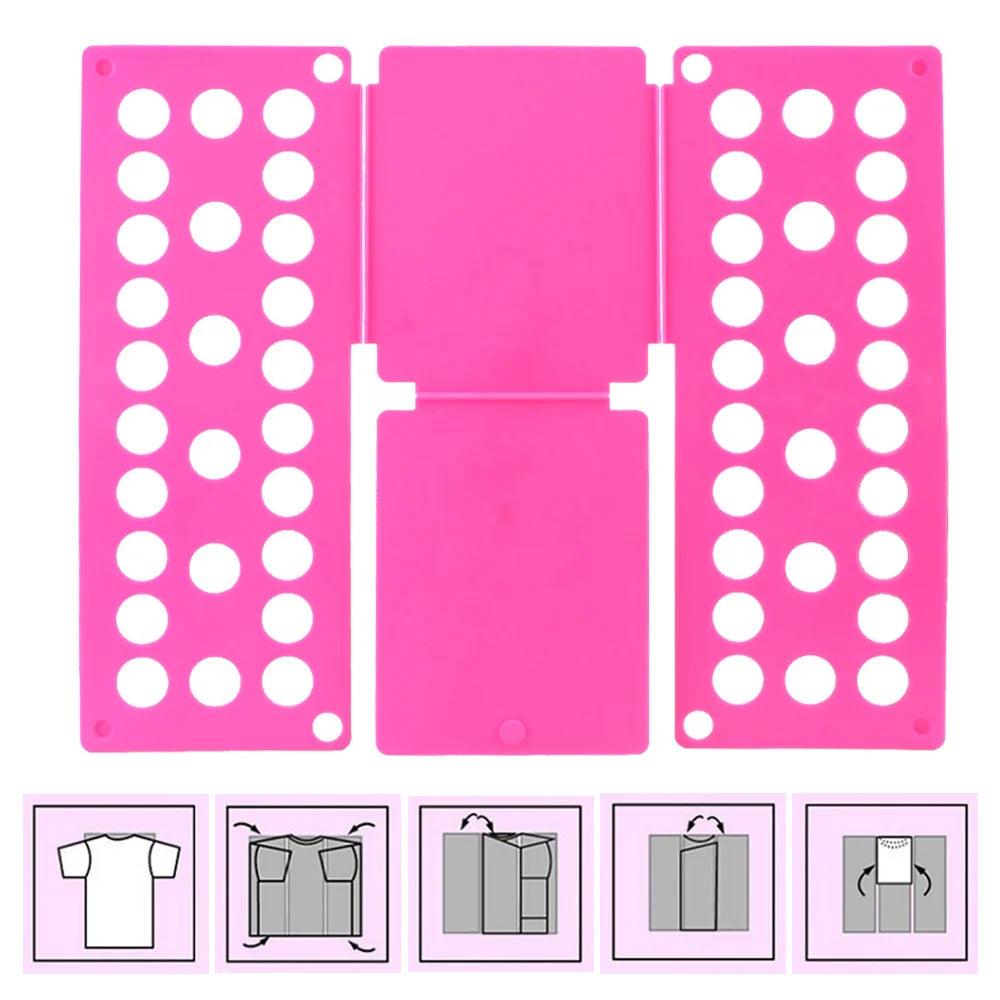 Home Storage Clothes Holder Quick Clothes Folding Board T Shirts Jumpers Organizer Fold Kids Magic Clothes Folder Save Time Zpaxo