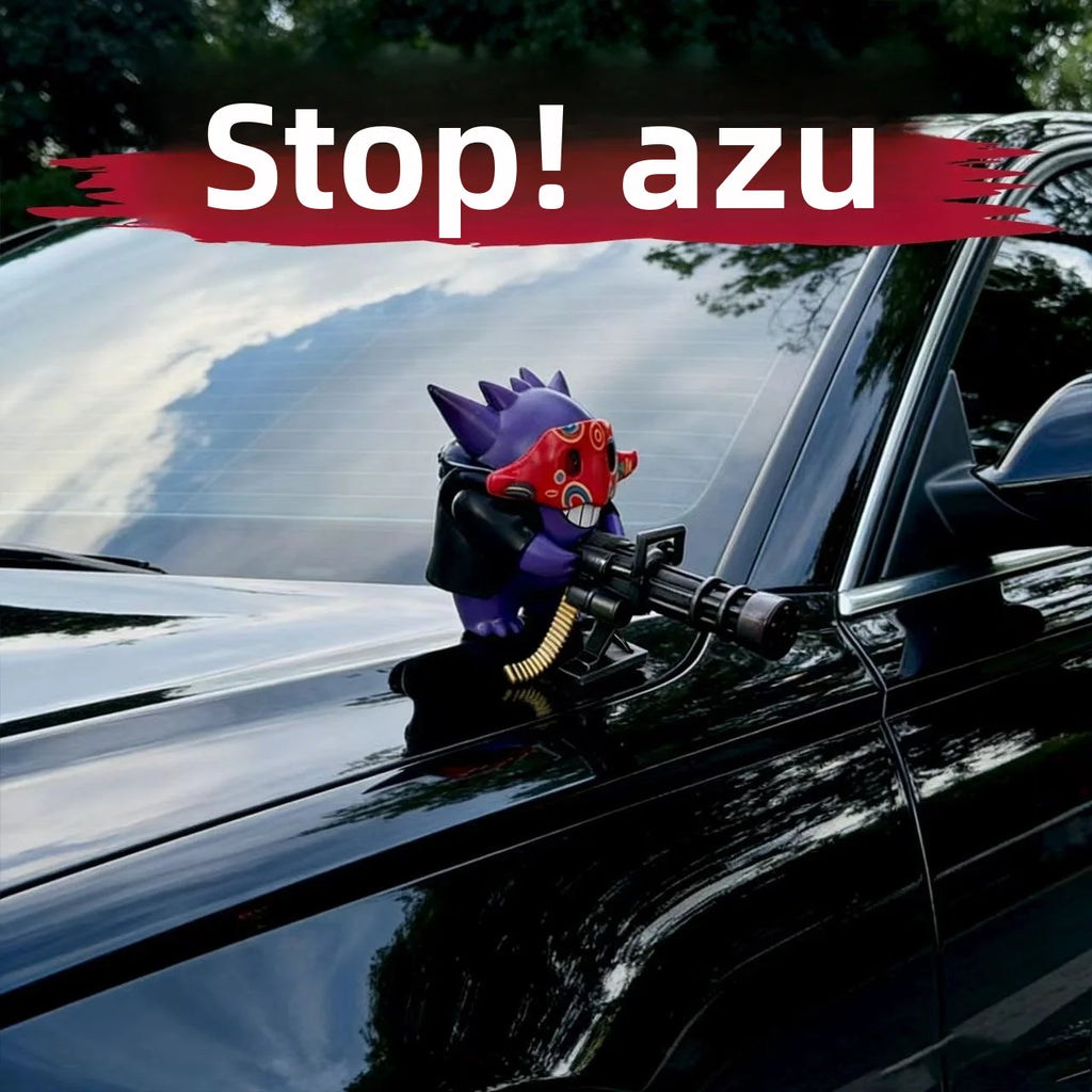 Azu Gatling Gun Figurine – Car Console & Desk Decor