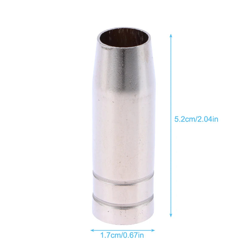 1Pc 15AK Carbon Dioxide Nozzle Euro Style MIG MAG Welding Tip Nozzle Shield for MB 15AK MIG Welding Torch Protection Cover Zpaxo