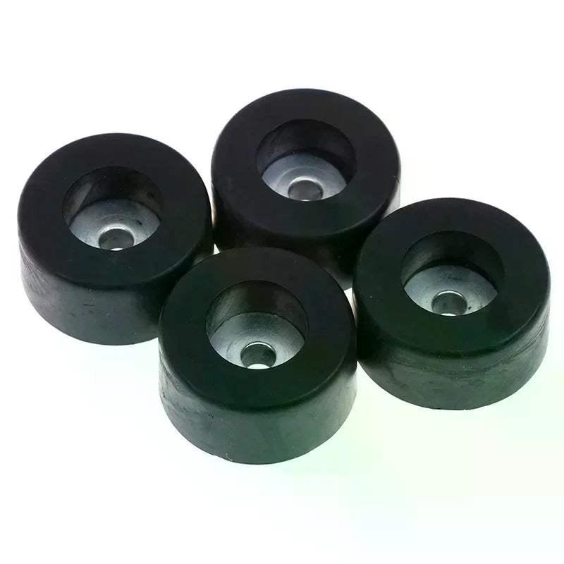 Large Case Speaker Accessories 4Pcs/lot Durable Black Cabinets Rubber Feet Damper Pad Base 38mm X 19mm Zpaxo