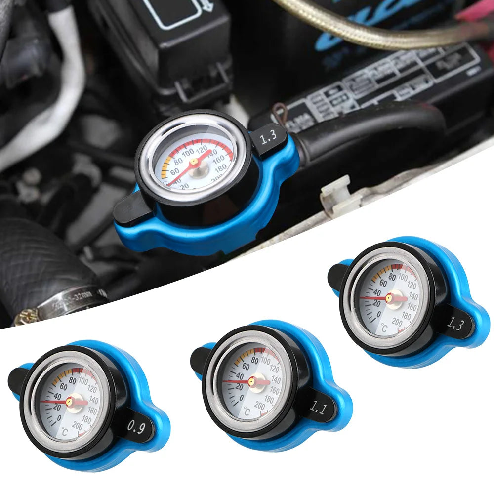 Pressure Balance Function Thermo Radiator Cap Temperature Gauge 0 9 1